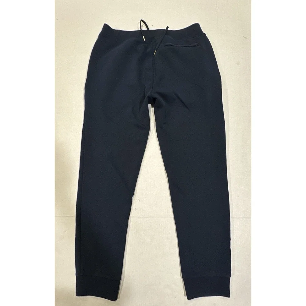 Polo Ralph Lauren Navy Sweatpants Joggers Navy Blue Gold Logo Mens Size Medium